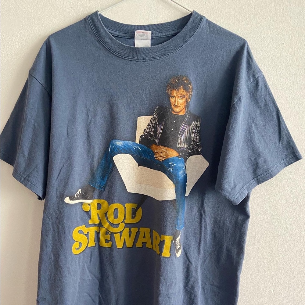 2008 Rod Stewart  North American tour t-shirt